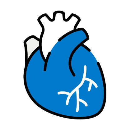 Icon of a heart