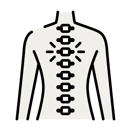 Icon of a spine