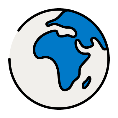 Icon of the globe