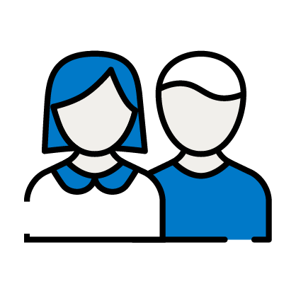 Icon of two children