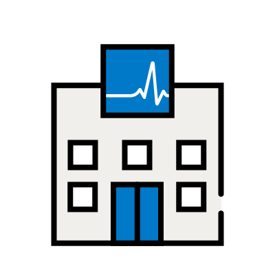 Icon of a health centre