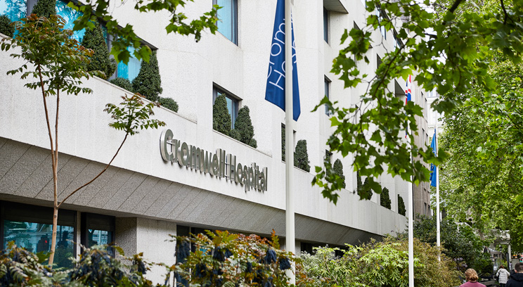 Exterior of Cromwell Hospital in London