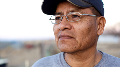 Close-up of person looking thoughtful 