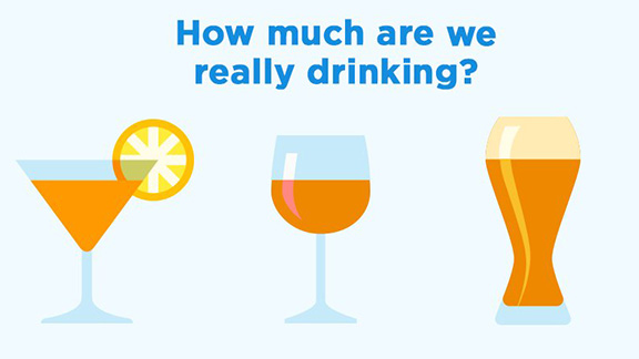 Illustrations of drinks